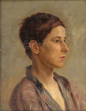 Head study of a boy, 1935-1940.