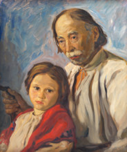 Old Man with a Granddaughter, 1939.