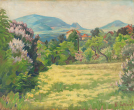 Landscape near Karlová Ves, 1940-1942.
