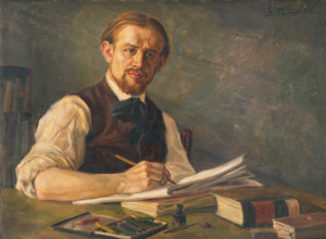 J. Alexy as a Student of Prague Academy, 1921.