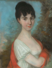 Baroness Antónia Mednyánszká (Portrait of Antónia, Countess of Bolz), around 1805.