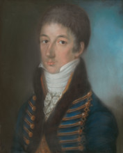Portrait of Baron Alojz Mednyánszky, around 1804.