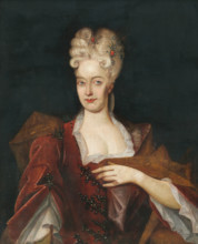 Portrait of Charlotte Amalia of Hesse-Wanfried, wife of Franz II. Rákoczi, 1700-1750. Princess