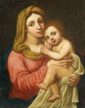 Madonna and Child, 1780-1800.