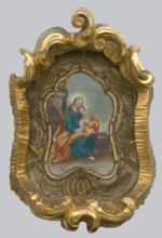 Saint Joseph with Jesus, 18th century.