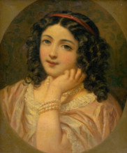 Portrait of a Girl, 1850-1860.