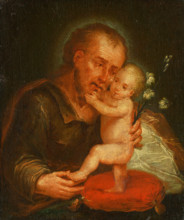 Saint Joseph with Baby Jesus, 1770-1780.