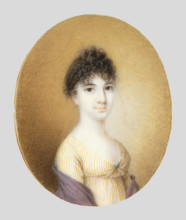 Portrait of Countess Antónia Bolz, 1800-1810.