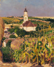 Eastern Slovakia Village, around 1930.