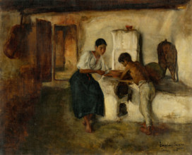 Lunch of the poor, 1886.