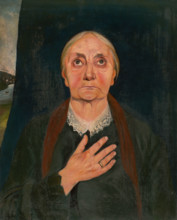 Old Woman at Prayer, 1900.