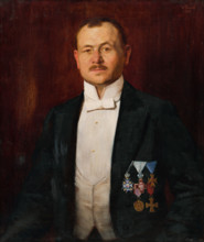 Portrait of sculptor Ján Koniar, 1913.