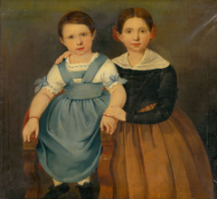Double portrait of girls, 1844.