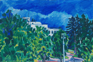 From Sliac, 1937. Scene in Slovakia.