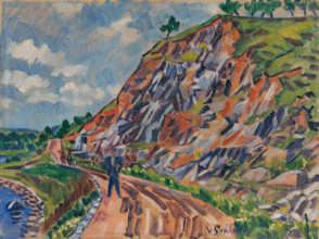 Landscape near Pysel, 1942.