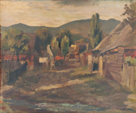 Telgárt, 1935. Village in central Slovakia.
