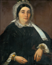 Portrait of Mrs. Královicová, 1850-1860.