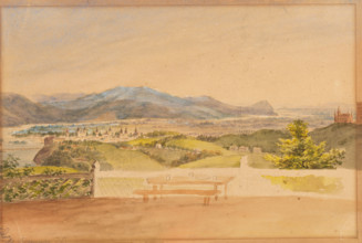 View of the city, 1870-1875.