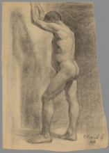 Study of a standing man, 1908.