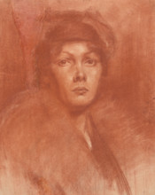 Portrait of a young lady, 1890-1895.