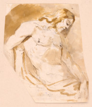 A reclining Christ, 1701/1800.