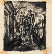 Two vagabonds, 1924-1927.