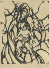 Mother with child, 1927.