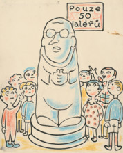 1. The Tale of the Dog and the Cat, around 1928. Additional Info: Illustrations for the book -