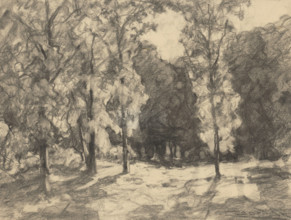 Sun in the forest, 1930-1935.