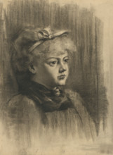 Portrait of a girl, 1894-1899.