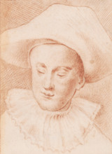 Boy's head in a hat, 2nd half 18th century.