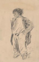 Gypsy boy, 1920.