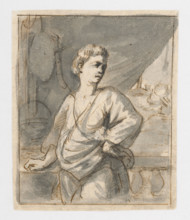 Study of a male portrait, 1701/1800.