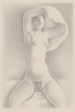 Woman with shirt VIII., 1930-1931.