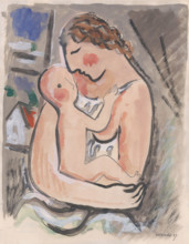 Mother with child, 1937.