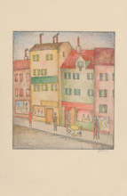 Street with a Confectionery Shop, 1926-1928.