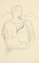 Woman with a jug, 1936-1937.