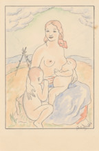 Slovak mother, 1920-1930.
