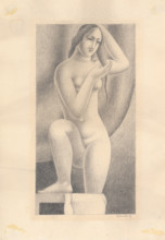 After the bath, 1927.