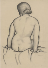 Seated Nude, 1924-1925.