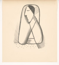 Mourning woman, 1938.