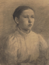 Portrait of a girl, 1898.