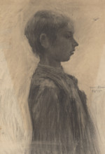 Study of a Girl, 1898.