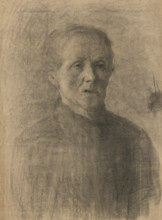 Study of an Old Woman's Head, 1898-1902.