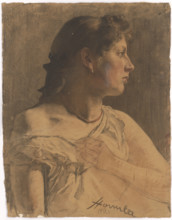 Portrait of a woman, 1893.