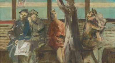 In the Tram, 1943.