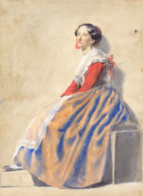 Woman from Italy , 1851-1853.