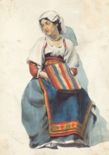 Woman from Dalmatia II., 1851-1853.