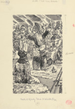 12.- Kutti, Kutui, Kutuchta, 1953. Additional Info: Illustration for the novel by J.Niznansky The