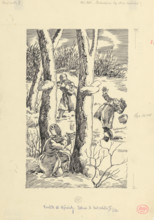 11.- Levaneyev was Shot Without Lead, 1953. Additional Info: Illustration for the novel by J